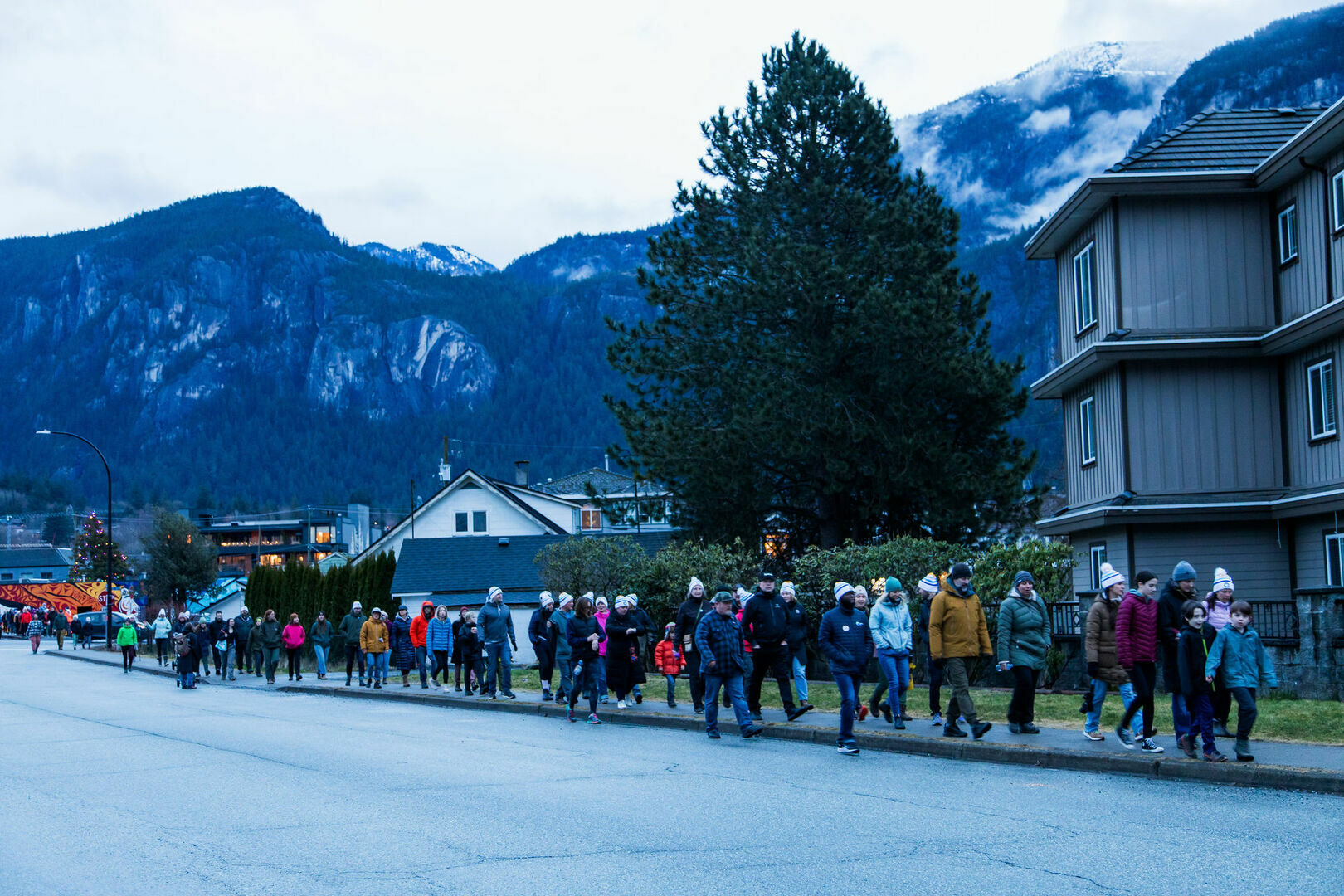 Coldest Night of the Year, Squamish, British Columbia, Canada