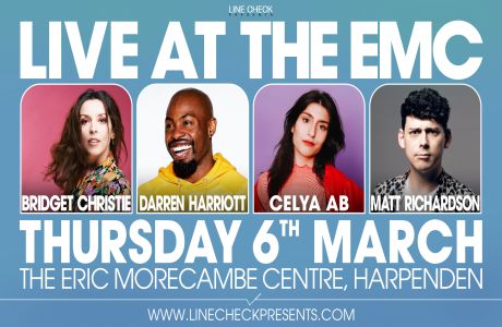LIVE AT THE EMC, Harpenden, England, United Kingdom