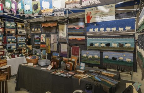 Crazy Mountain Fiber Fest, Big Timber, Montana, United States