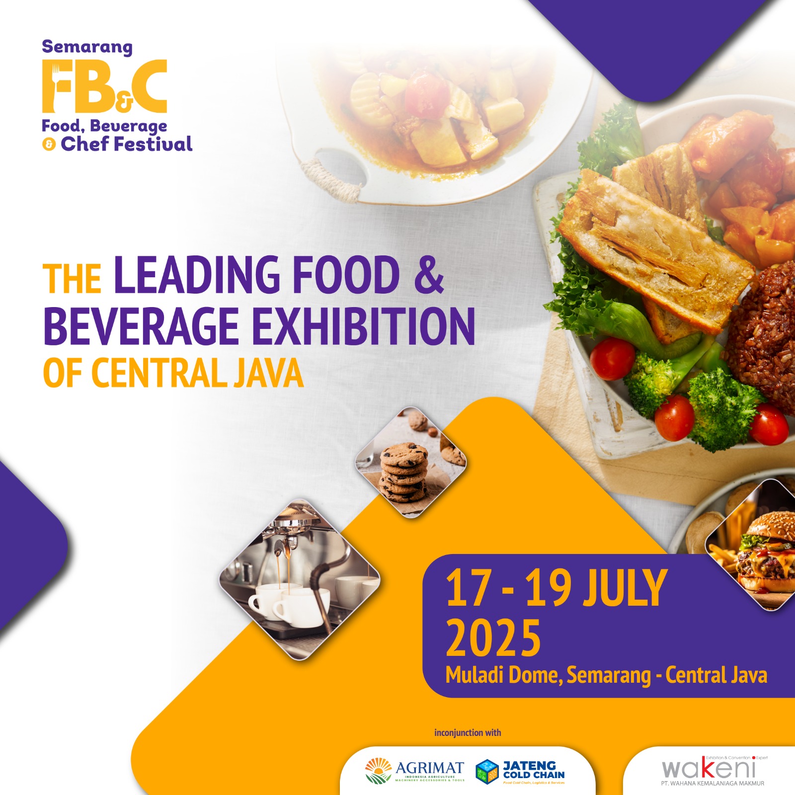 Semarang Food, Beverage & Chef Festival 2025, Semarang, Jawa Tengah, Indonesia