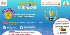 ADA Mental Math Competition on 16 Feb 2025 In K R Puram, Bangalore