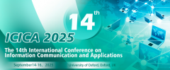 2025 The 14th International Conference on Information Communication and Applications (ICICA 2025)