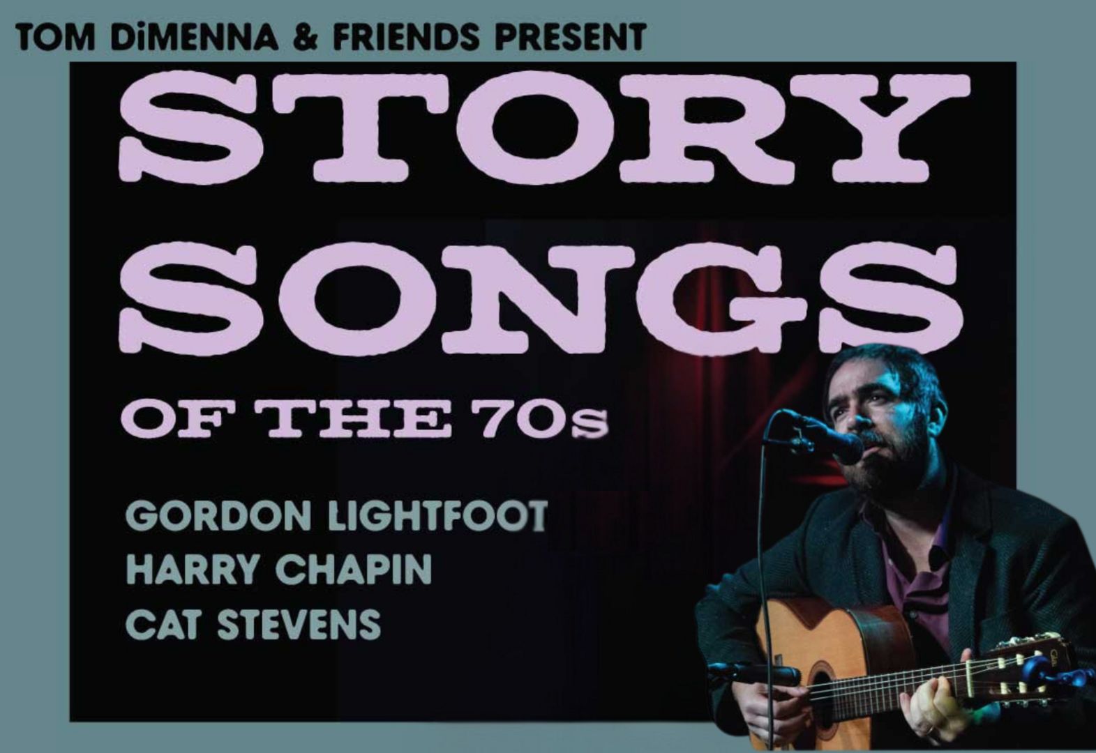 Story Songs of the 70's with Tom DiMenna, Cambridge, New York, United States