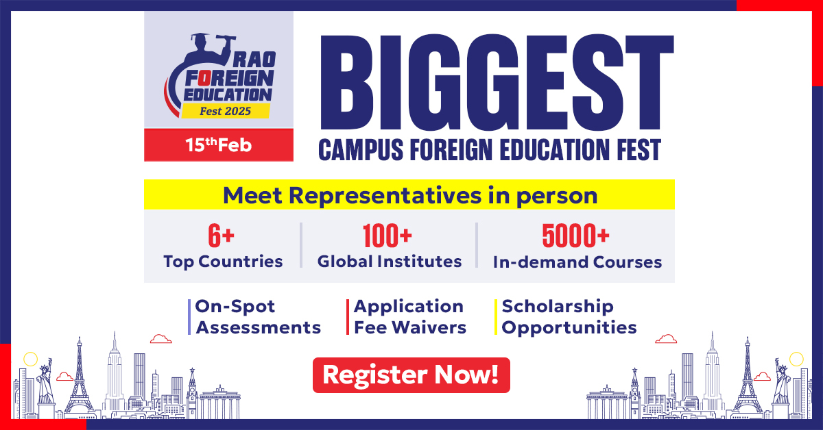 Foreign Education Fest 2025 - Rao Consultants, Ahmedabad, Gujarat, India