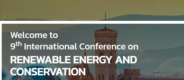 2025 10th International Conference on Renewable Energy and Conservation (ICREC 2025), Florence, Italy