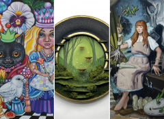 Through The Looking Glass + Nadezda + Caroline Dewison (Exhibitions)