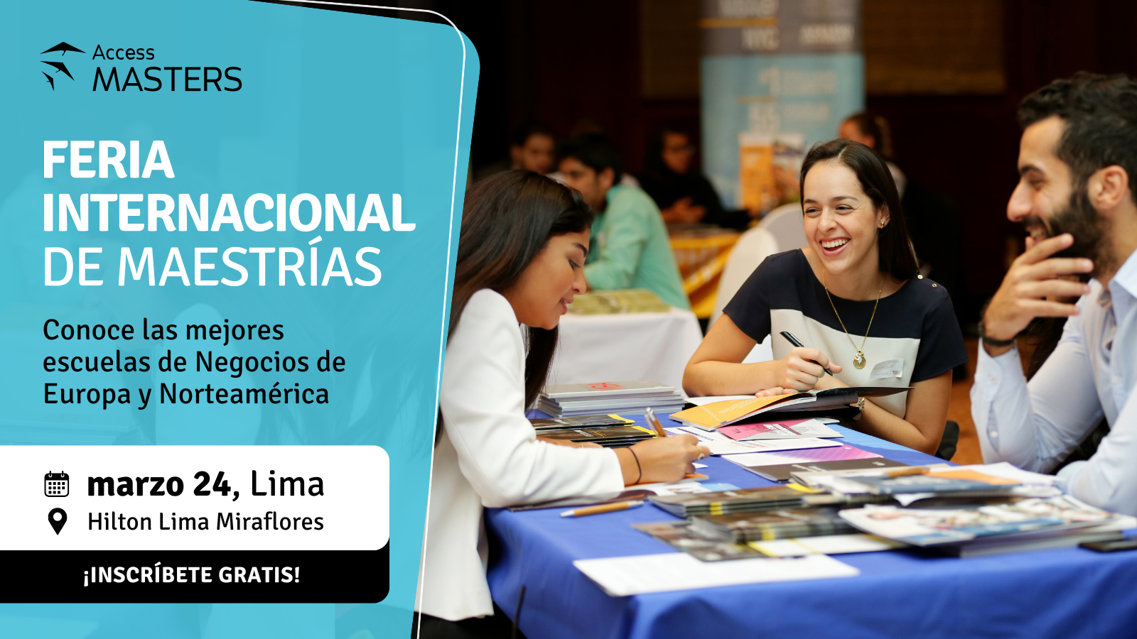 FIND YOUR MASTER'S DEGREE IN LIMA ON MARCH 24 WITH ACCESS MASTERS, Peru, Lima, Peru