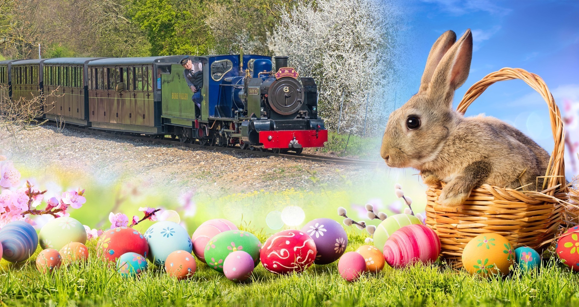 Easter Eggspress, Aylsham, England, United Kingdom