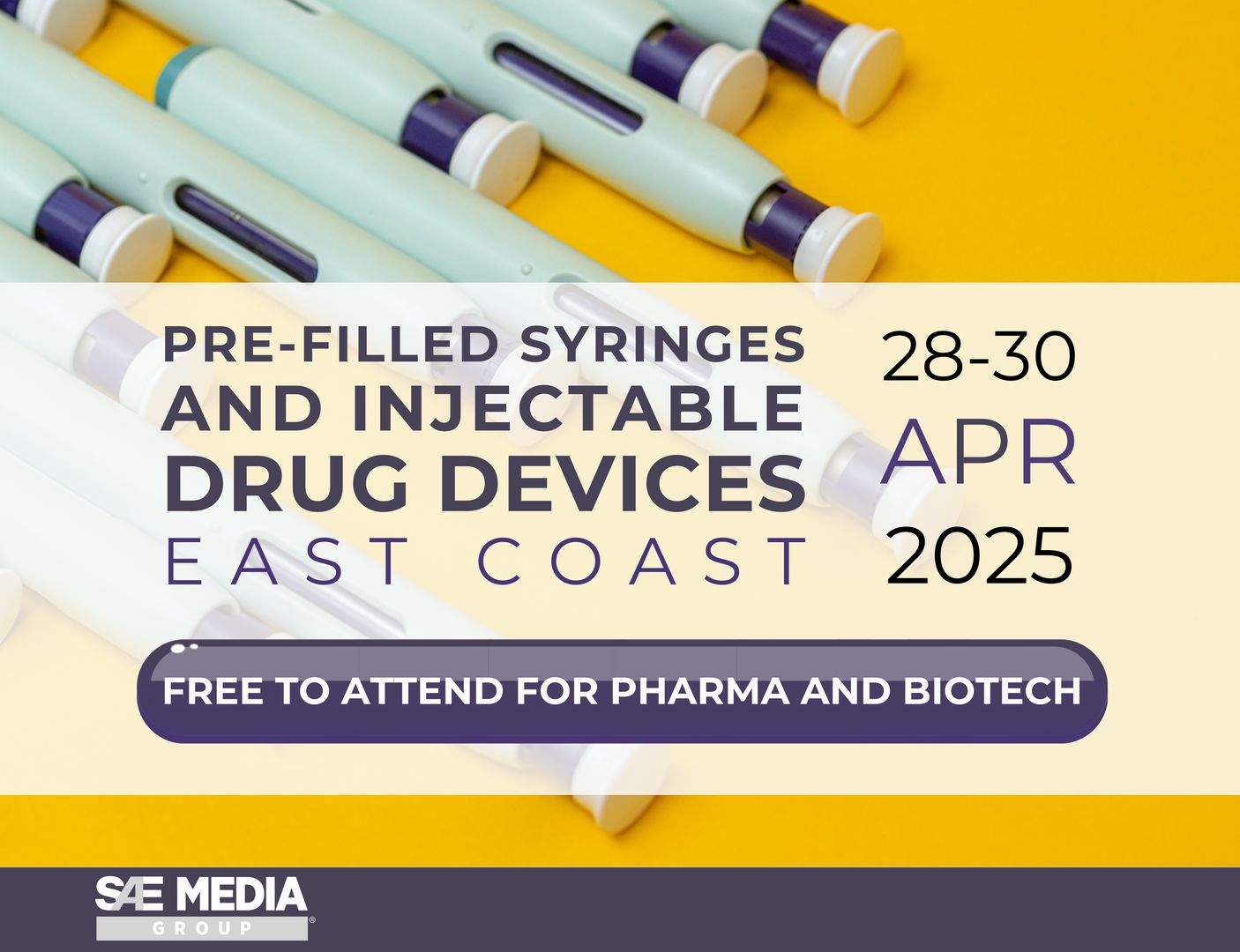 Pre-Filled Syringes and Injectable Drug Devices East Coast, Boston, Massachusetts, United States