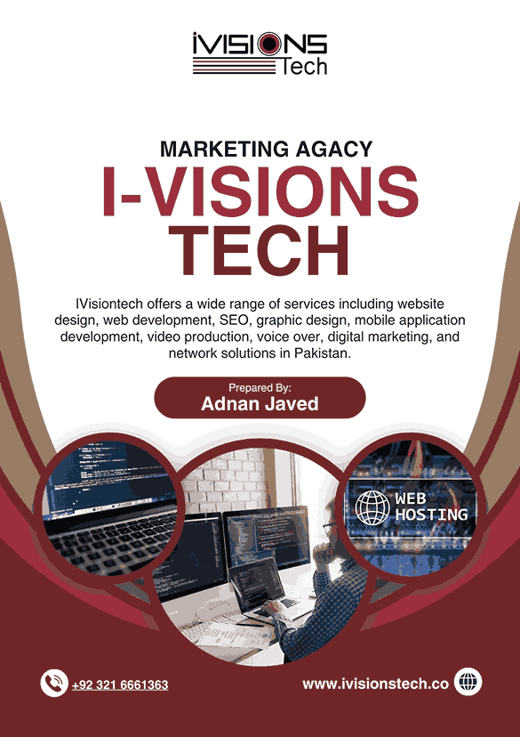 I Vision Tech – Your One-Stop Solution for Website Design, SEO & Digital Growth, Gujranwala, Punjab, Pakistan