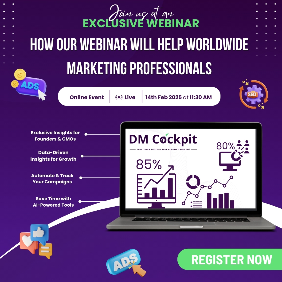 How Our Webinar Will Help Marketing Agencies Grow Their Business, Online Event