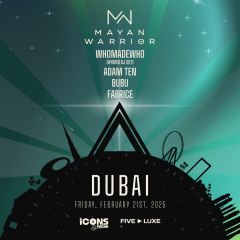Mayan Warrior x Icons By Pacha: WhoMadeWho, Adam Ten and Fabrice