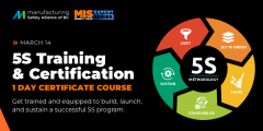 Lean 5S Certificate Training - 1 Day Workshop (Nanaimo)