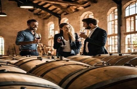 The story of wine part 1. Barrel tasting series by Rancho Maria, Geyserville, California, United States