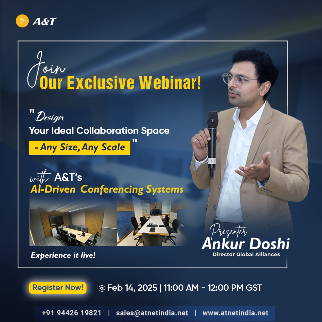 Webinar on “Design your ideal collaboration space – any size, any scale”, Online Event
