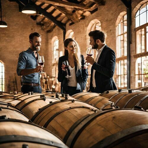 The story of wine part 2. Barrel tasting series by Rancho Maria, Geyserville, California, United States