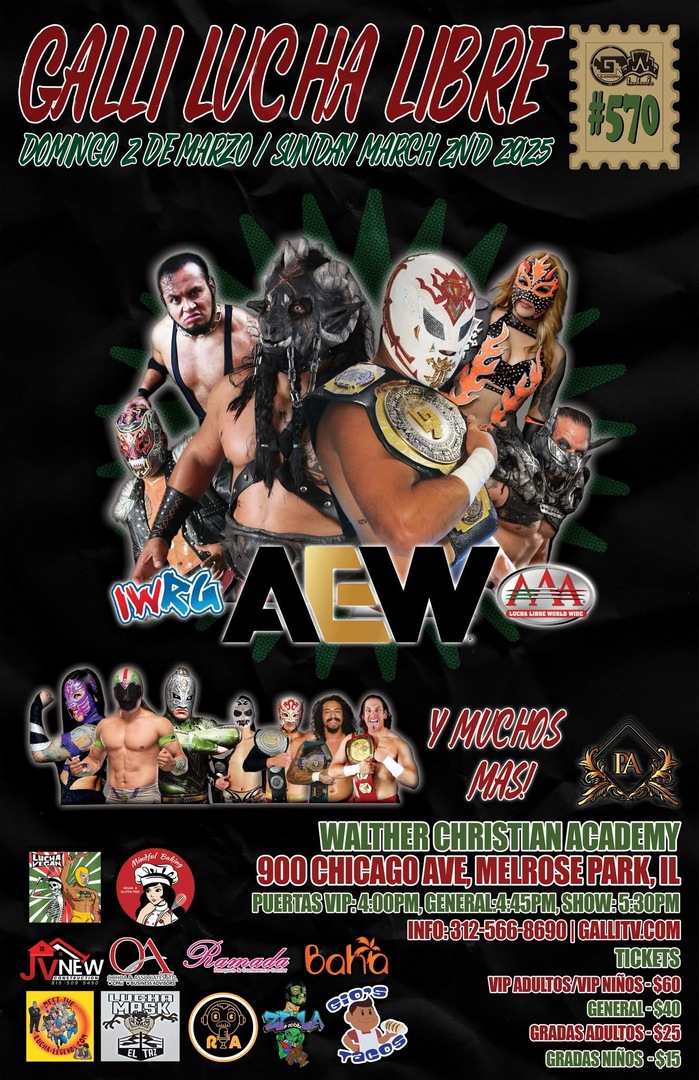 Galli Lucha Libre #570, Melrose Park, Illinois, United States