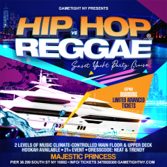 NYC HIP HOP VS. REGGAE® SATURDAY SUNSET MAJESTIC PRINCESS YACHT PARTY
