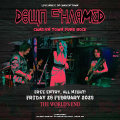DOWN CHARMED - FREE ENTRY at The World's End Camden - London