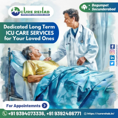 Long Term Assisted Living Facility Begumpet | CURE REHAB Long Term Assisted Living Facility