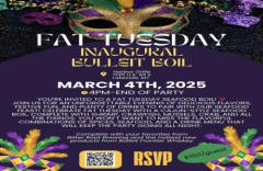 Inaugural Fat Tuesday Boil