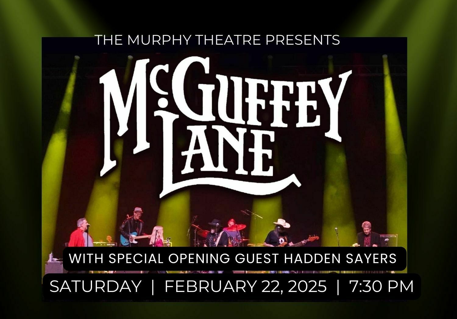 McGuffey Lane with Opening Act Hadden Sayers, Wilmington, Ohio, United States