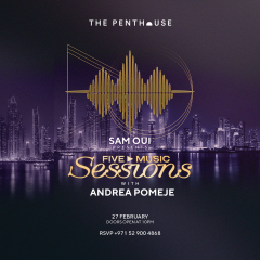 FIVE Music Sessions with Sam Oui and Andrea Pomeje