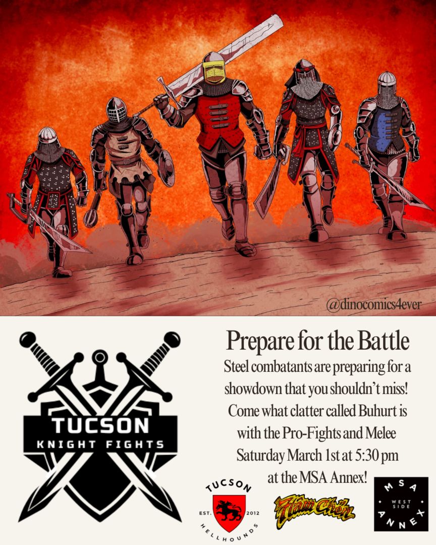 Saturday Slam / Buhurt/ Armored Combat, Tucson, Arizona, United States