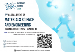 2nd Global Event on Materials Science and Engineering