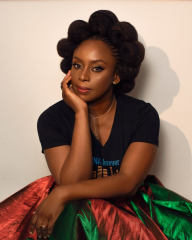 Chimamanda Ngozi Adichie with Key Jo Lee