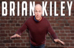 Nationally Known Comic Brian Kiley and fellow comedian Mike Speirs At Lititz Shirt Factory April 11.