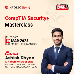 Free Masterclass on "CompTIA Security+ Masterclass"