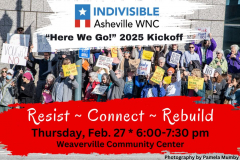 Indivisible AVL Organizational Kickoff Feb 27, 2025