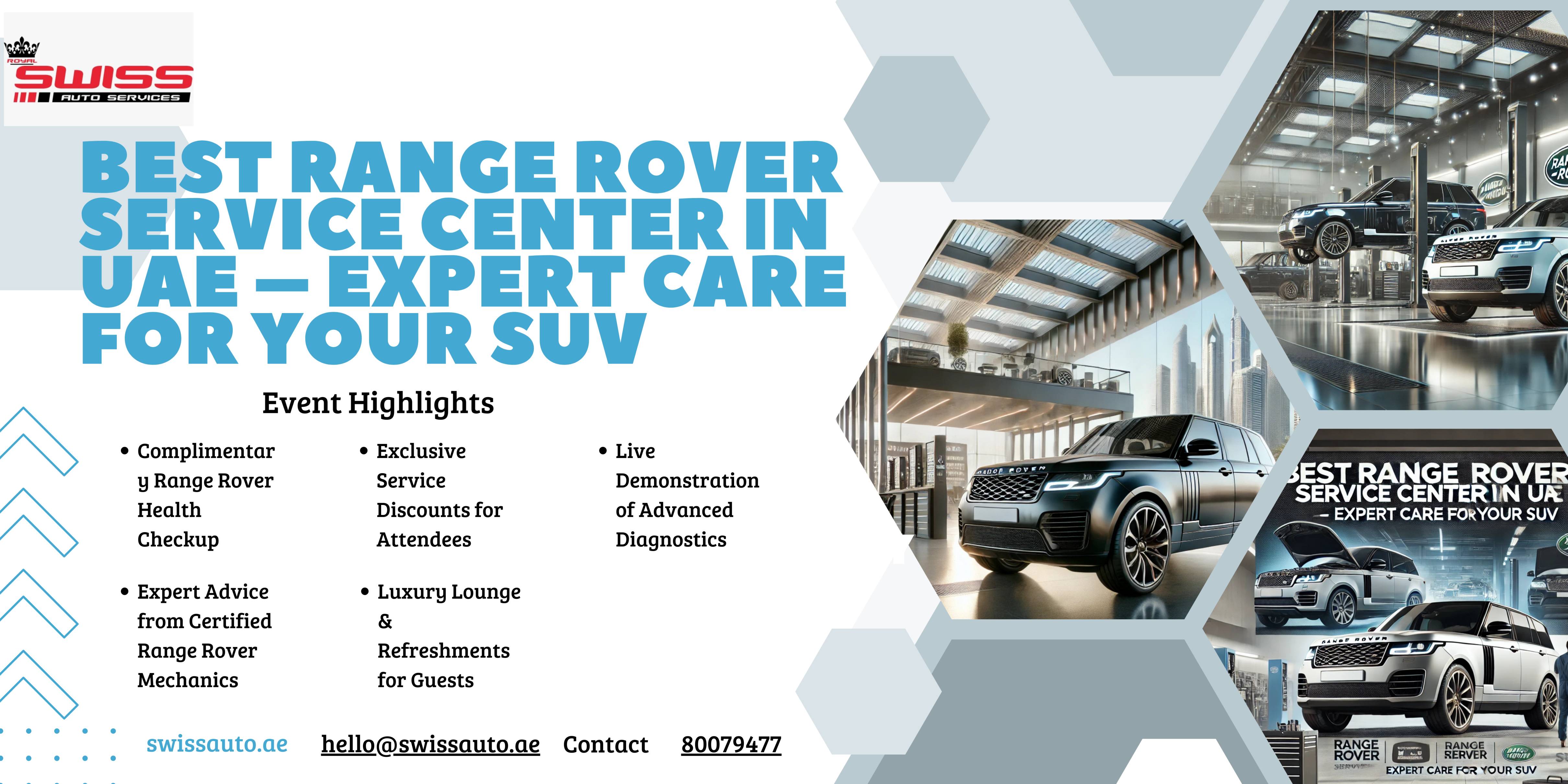 Best Range Rover Service Center in UAE – Expert Care for Your SUV, Online Event