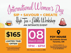 SIP, SAVOUR CREATE high Tea and Cake Art Workshop