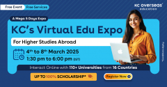 KC’s Virtual Edu Expo Event - 4th to 8th March 2025