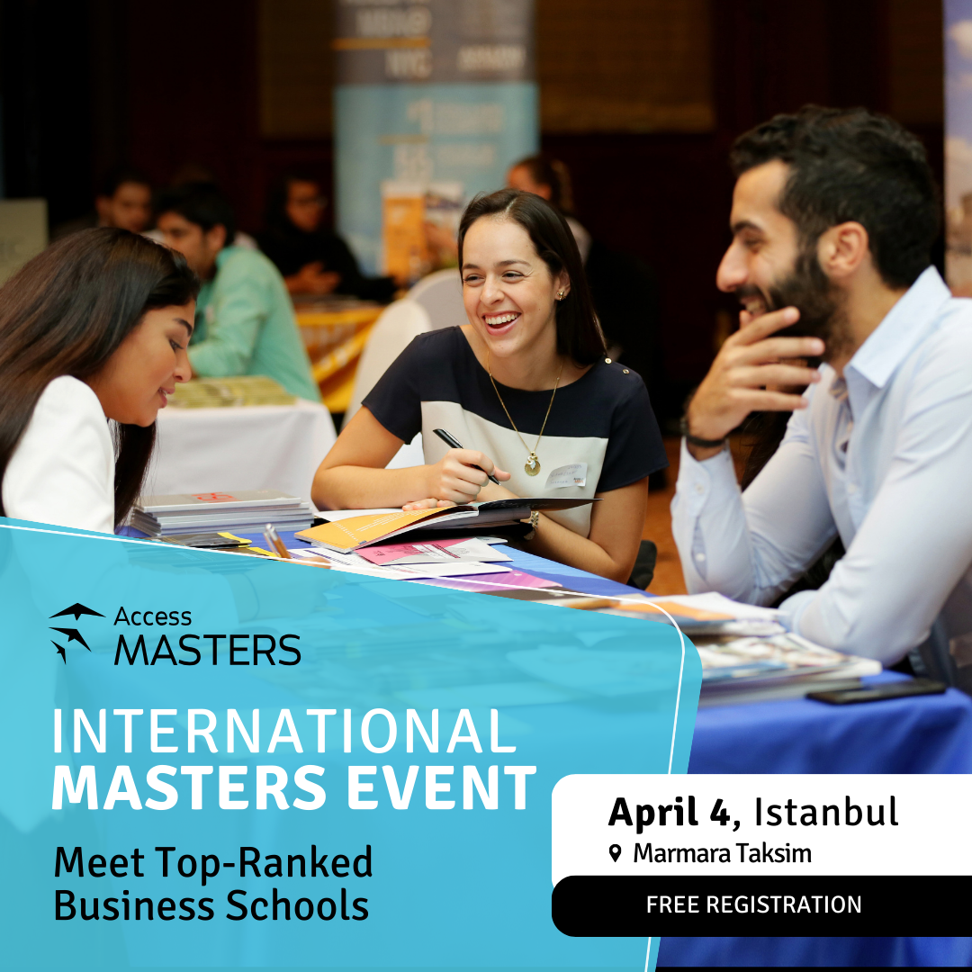 IT’S TIME TO FIND YOUR DREAM GRADUATE SCHOOL AT AN EXCLUSIVE MASTERS ISTANBUL EVENT, Istanbul, İstanbul, Turkey