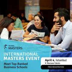 IT’S TIME TO FIND YOUR DREAM GRADUATE SCHOOL AT AN EXCLUSIVE MASTERS ISTANBUL EVENT