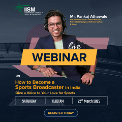 Live Webinar on How to Become a Sports Broadcaster in India!