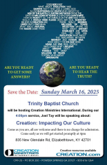 Creation; Impacting Our Culture