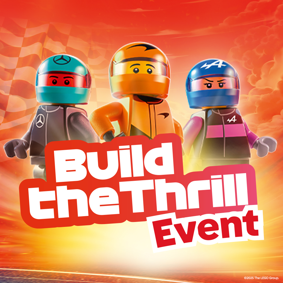 LEGO® F1® - themed 'Build the Thrill Event', Vaughan, Ontario, Canada