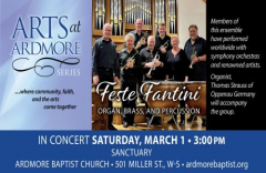 "Feste Fantini" - Brass, Organ and Percussion Concert