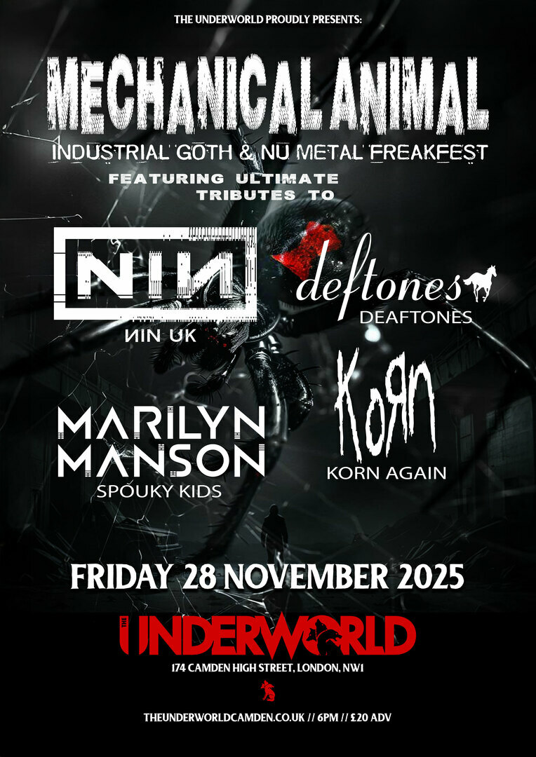 MECHANICAL ANIMAL at The Underworld - London, London, England, United Kingdom