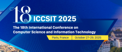2025 18th International Conference on Computer Science and Information Technology (ICCSIT 2025)