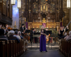 Noble Soul, dramatic musical dialogues of St. Catherine from 1701 (New York City)