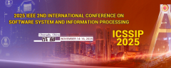 2025 the 2nd IEEE International Conference on Software System and Information Processing (ICSSIP 2025)