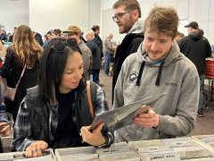 The Batavia Record Riot! Over 10,000 LPs in one room. At the Batavia Downs Casino, Sunday March 23rd