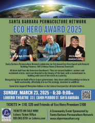 5th Annual Eco Hero Award Honoring Bill and Athena Steen and Roxanne Swentzell Natural Building Pioneers