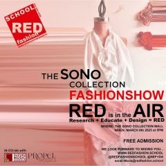 RED is in the AIR -Fashion Show