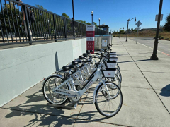 Introduction to Redwood Bikeshare - a fun new way to get around town! Santa Rosa, March 15